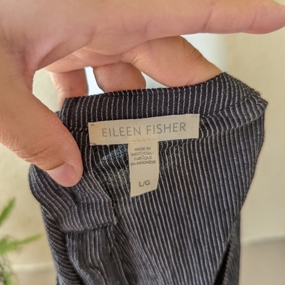 Eileen Fisher shift dress 3/4 sleeve with pockets - Picture 4 of 6